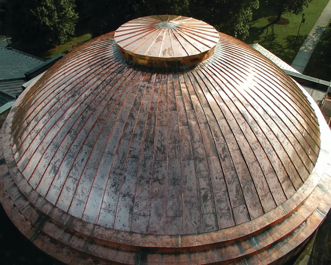 Craftsman Roofing crew installing a new roof in Grove Park